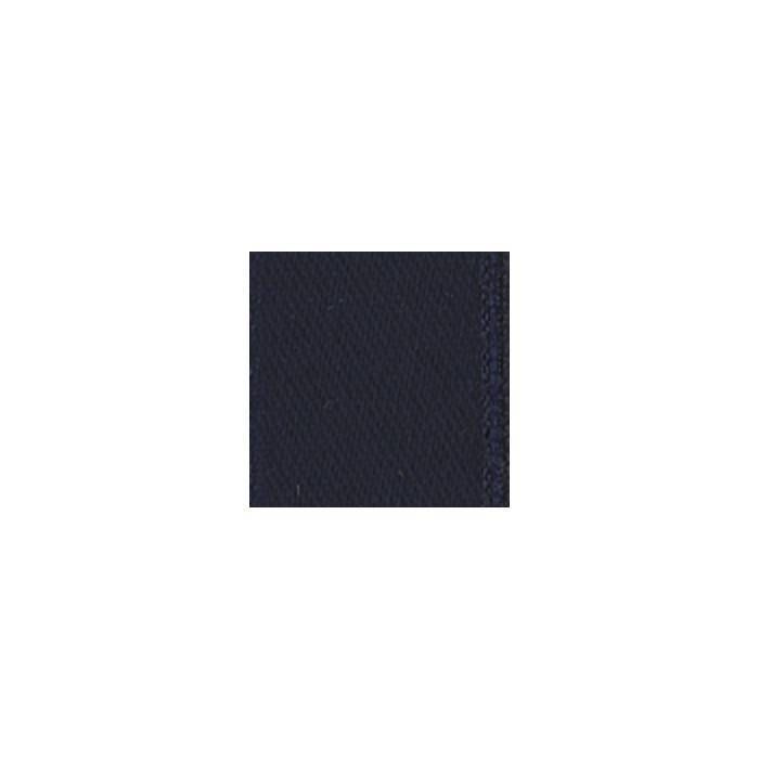 Декоративная лента, атласная двусторонняя, мини-рулоны - 6,5 мм, цвет темно-синий, 1 упаковка  #1