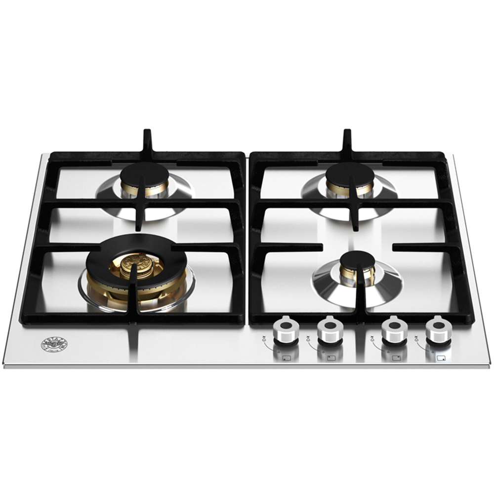 Bertazzoni Газовая варочная панель P604LPROX, серый металлик #1