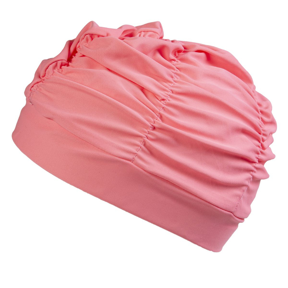 Тканевая шапочка для плавания / бассейна SwimRoom "Womens Cap", взрослая, цвет коралловый  #1