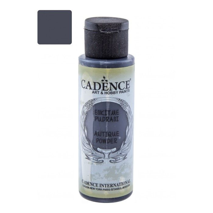 Краска-пудра (патина) для создания эффекта состаривания Cadence Antique Powder, 70 ml Black-707  #1