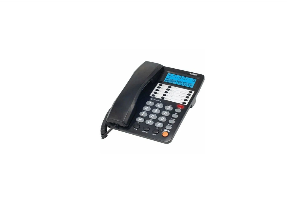 Телефон Ritmix RT-495 Caller ID Black (черный) #1