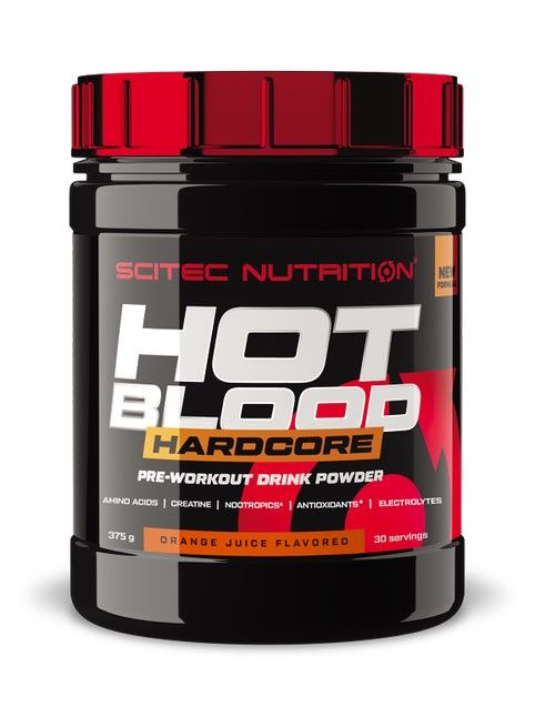 Scitec Nutrition Hot Blood Hardcore 375гр Апельсиновый сок #1