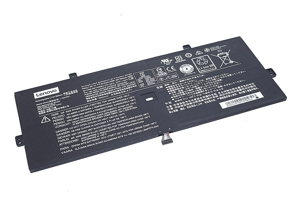 Аккумулятор (батарея) для ноутбука Lenovo Yoga 910-13IKB (L15C4P21 5B10L22508) ORIG  #1