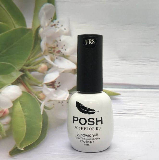 POSH Sandwich Gel Colour French Гель-лак для ногтей UV/LED на 25 дней ...