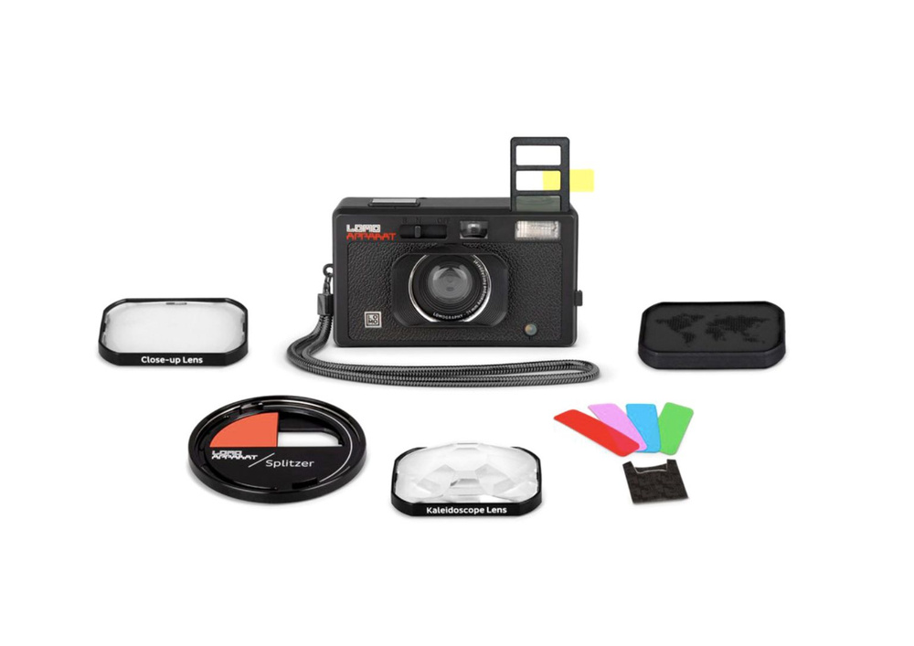 Фотоаппарат Lomography LomoApparat 21mm Wide-angle Camera черный #1