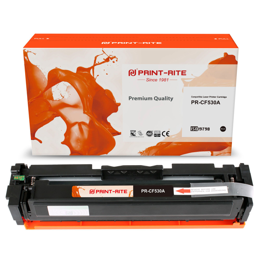 Картридж лазерный Print-Rite TFH930BPU1J PR-CF530A CF530A черный (1100стр.) для HP LJ M180n/M181fw  #1
