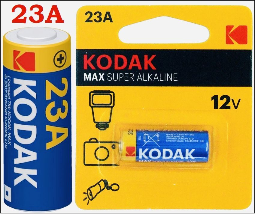 Kodak Батарейка 3LR50 (A23, MN21, K23A, LRV08 (LRV8)), Щелочной тип, 12 В, 1 шт  #1