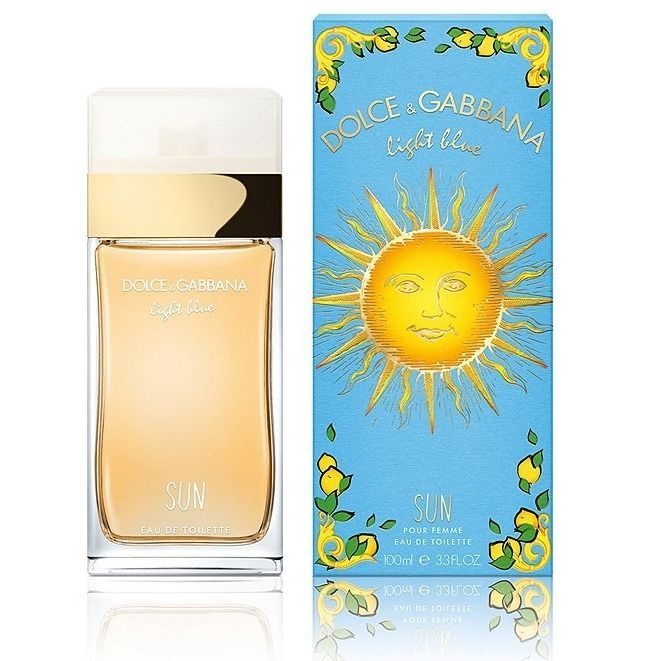 DOLCE & GABBANA Light Blue Sun pour Femme Дольче Габбана Лайт Блю Сан Туалетная Вода 100 мл  #1