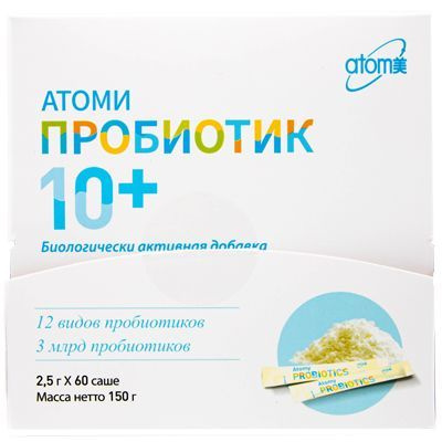 Атоми Пробиотик 10+/Atomy Probiotics 10+ (порошок в стик-пакетах по 2,5 г)  #1