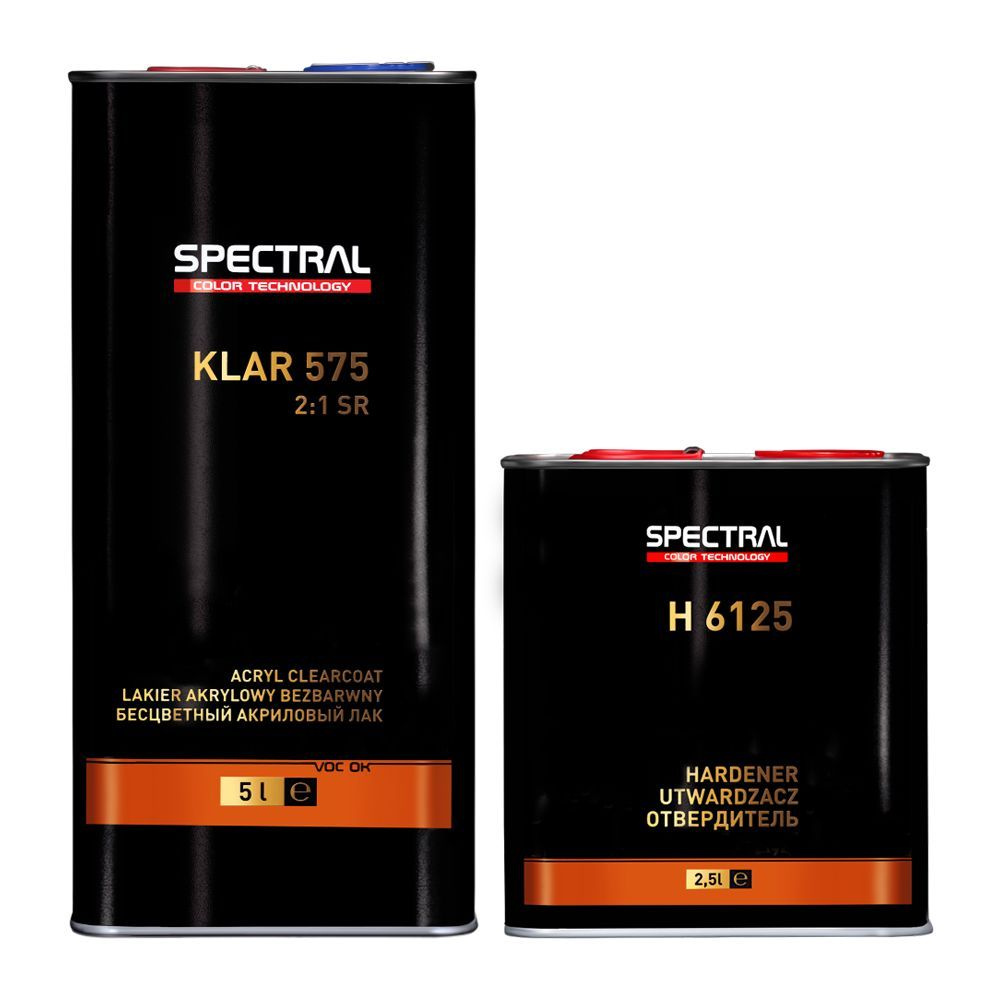 Лак бесцветный SPECTRAL KLAR 575 (5,0 л) + Отвердитель SPECTRAL H6125 (2,5 л)  #1