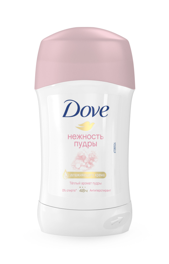 DOVE дезодорант f stick powder soft 40мл #1