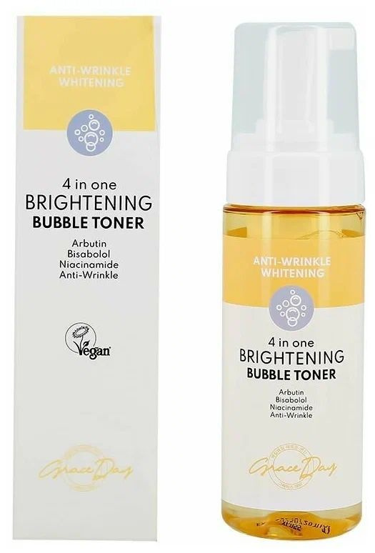 GRACE DAY Тонер для лица пузырьковый для сияния кожи 4in1 brightening bubble toner, 150 мл  #1