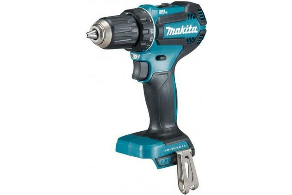 Аккумуляторная дрель-шуруповерт MAKITA DDF485Z (LXT BL 18В, 13мм, 50/27Нм) без АКБ и ЗУ  #1