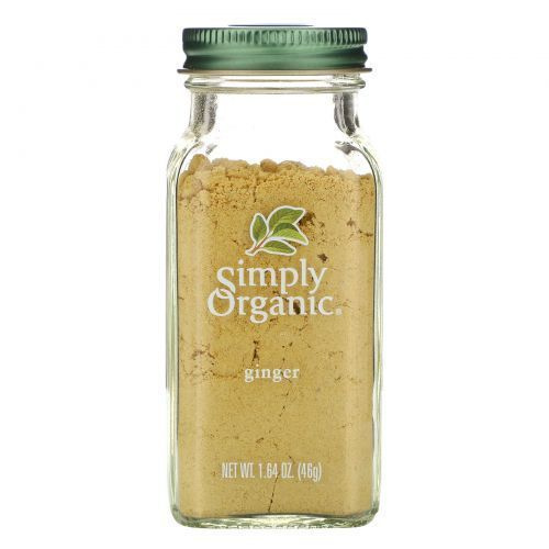 Simply Organic, Имбирь, Ginger, 46 г #1