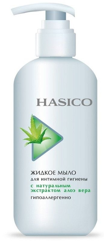 Hasico Мыло жидкое для интимной гигиены с алоэ вера, 250мл х 1шт  #1