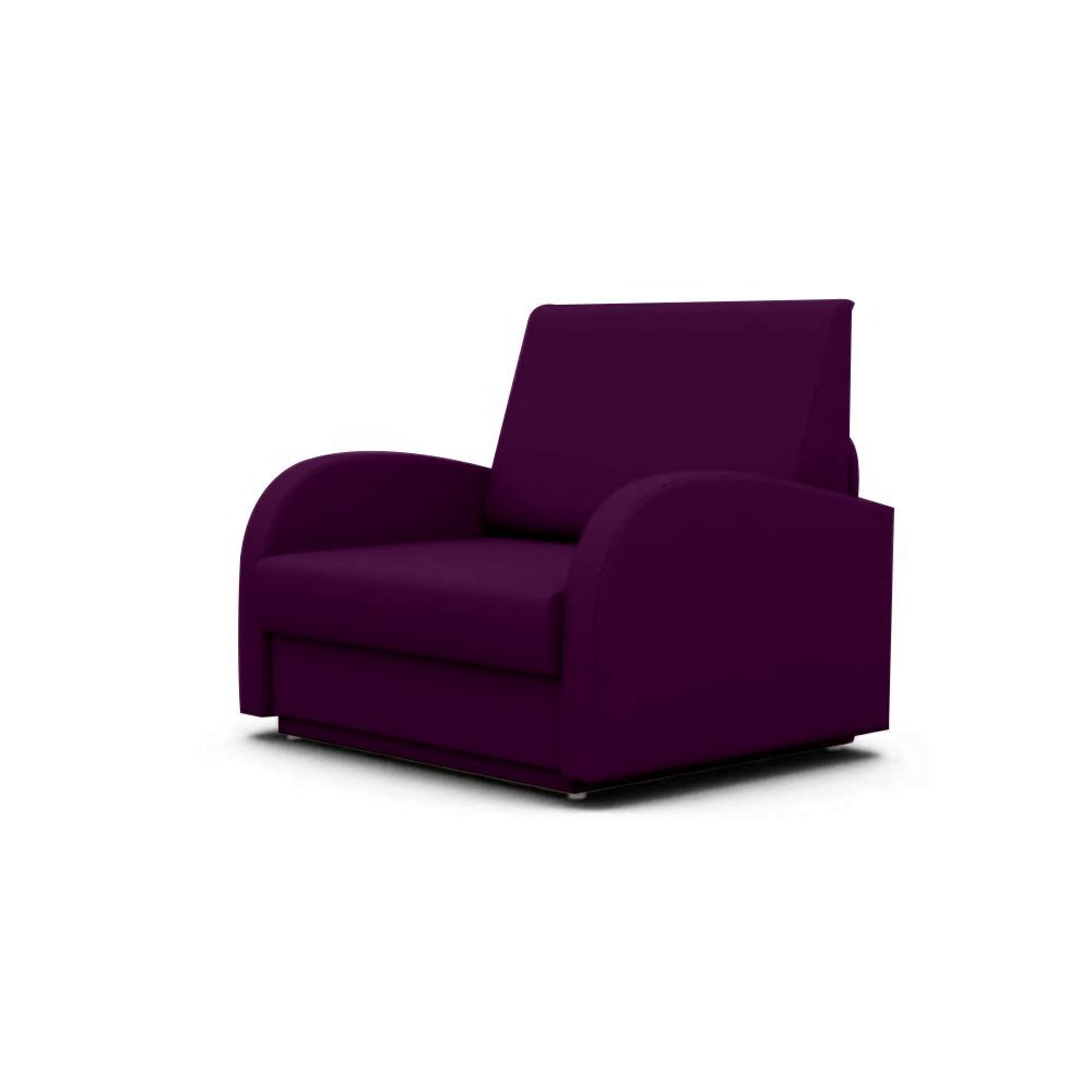 Кресло-кровать Стандарт ФОКУС- мебельная фабрика 80х80х87 см баклажан  #1