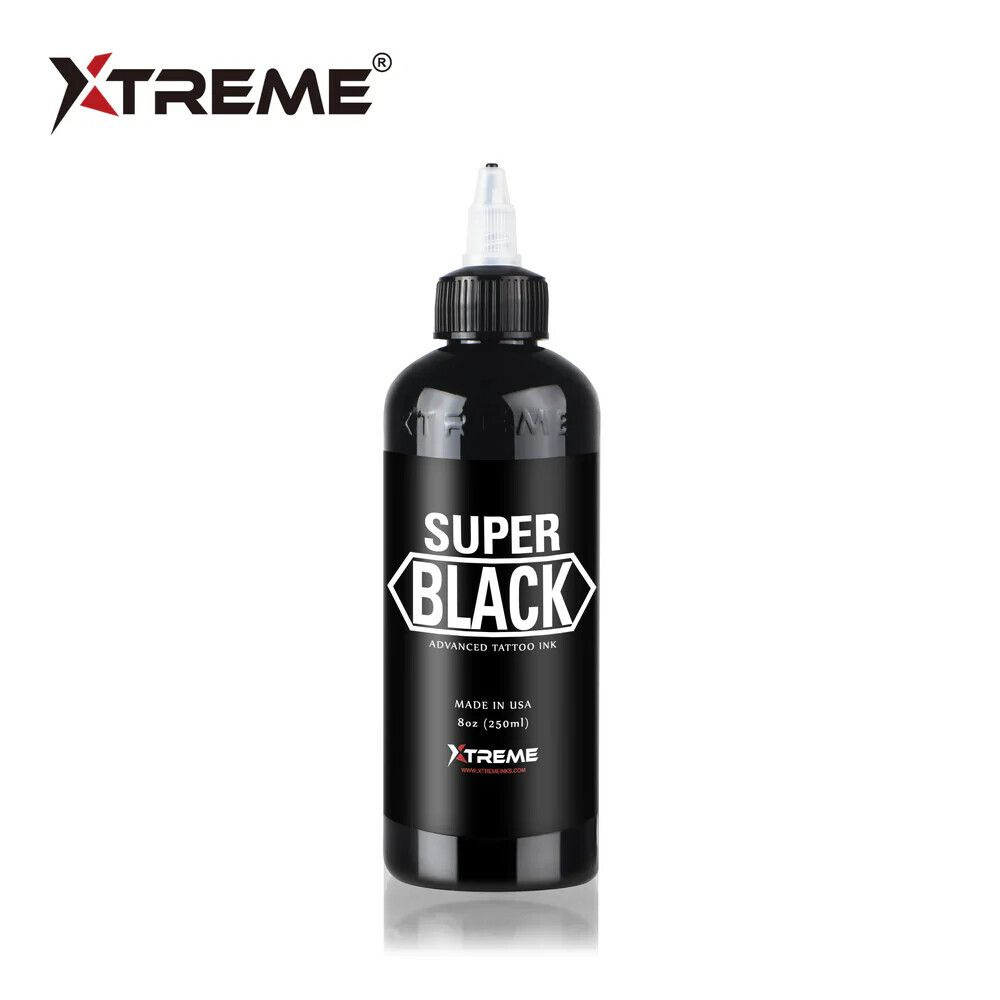 Тату-краска XTREME Ink Super Black (1oz - 30мл) #1