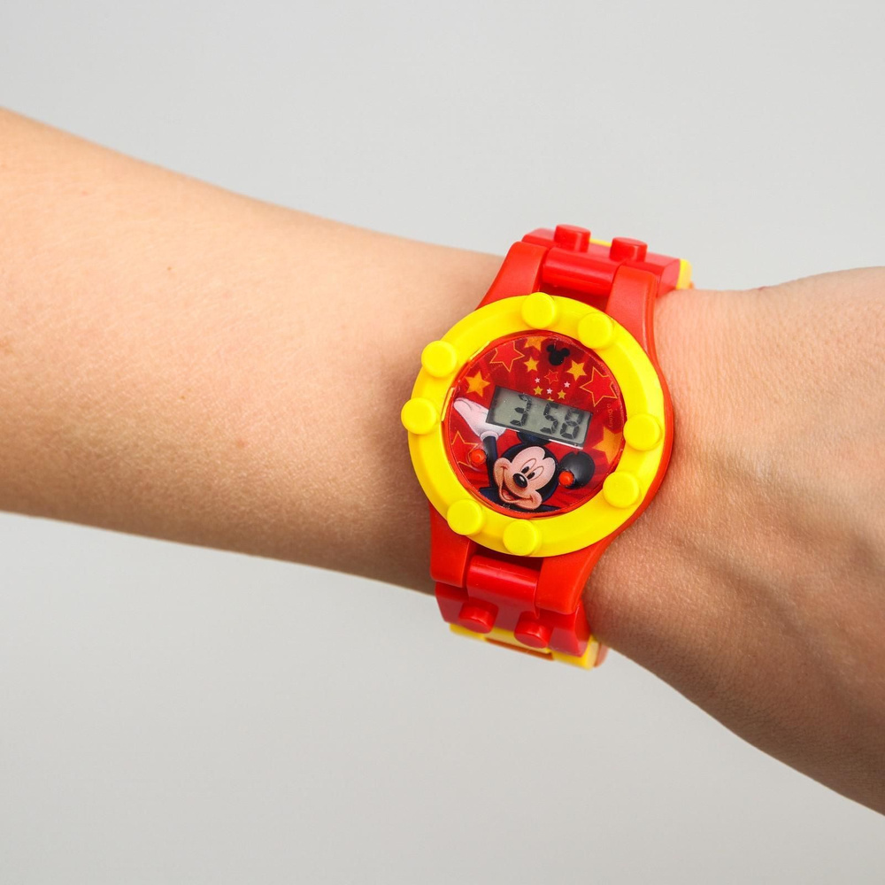 Часы наручные Disney Микки Маус, с ремешком-конструктором (3146420)  #1