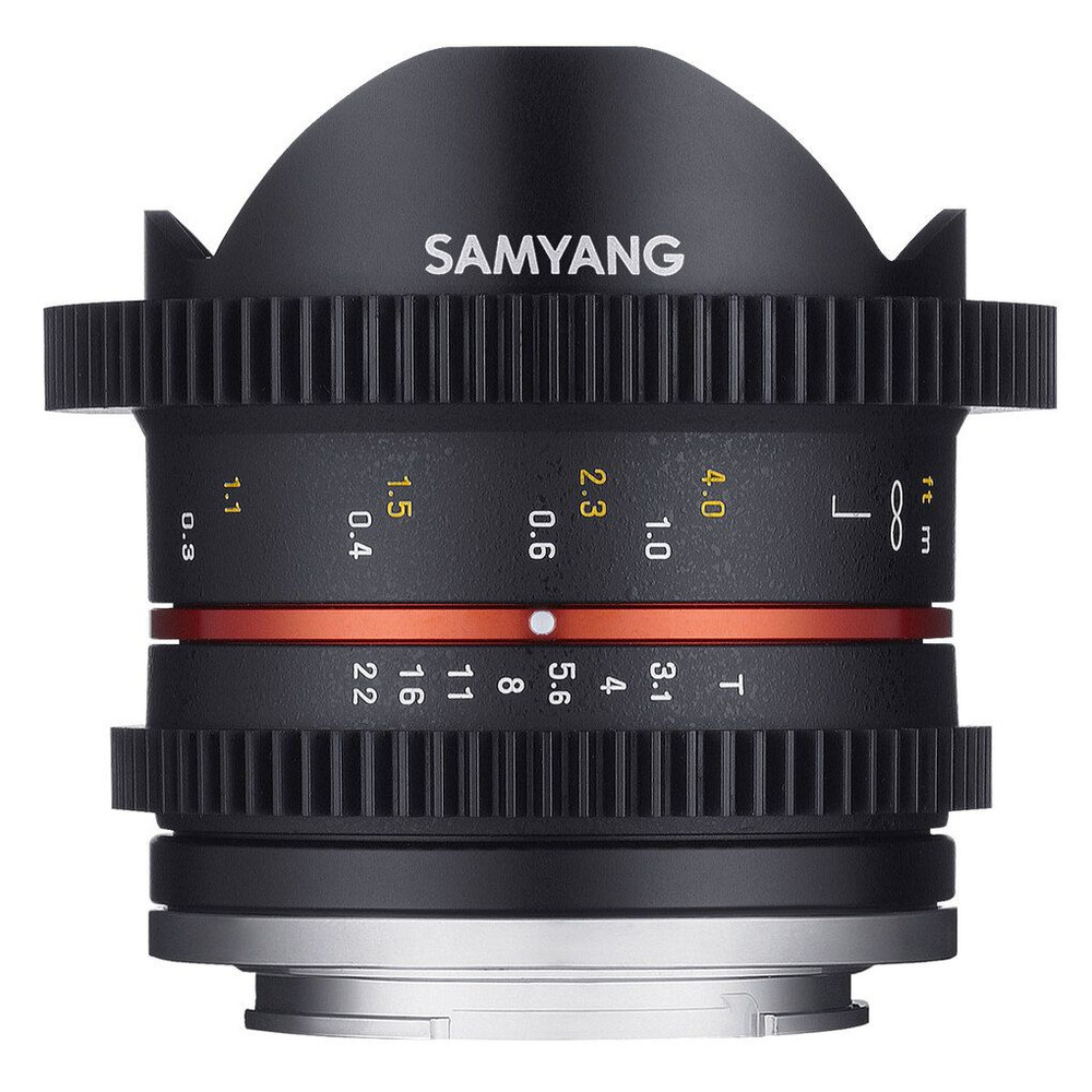 Samyang Optics Объектив Samyang 8mm T3.1 ED AS UMC Fish-eye CINE II Canon M #1