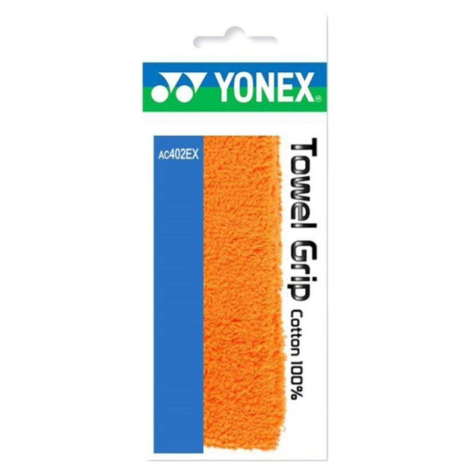 Обмотка для ручки ракетки Yonex Grip Towel (махровая) AC402EX, оранжевая  #1