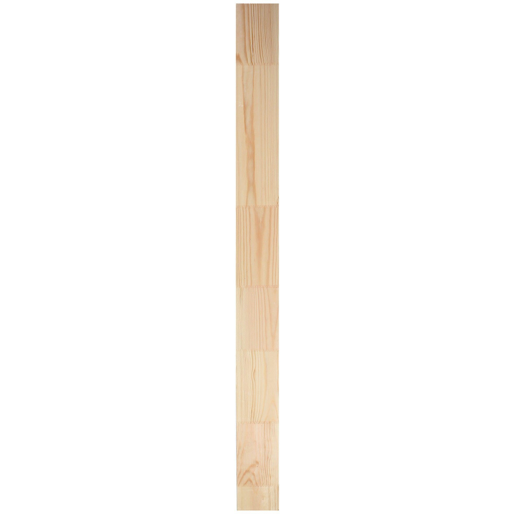 Столб лестничный цельноламельный хвоя сорт Экстра Прямой 100х100х1100 мм, ZR81990094  #1