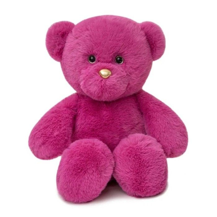 Мягкая игрушка "Медведь", 35 см, цвет розовый #1