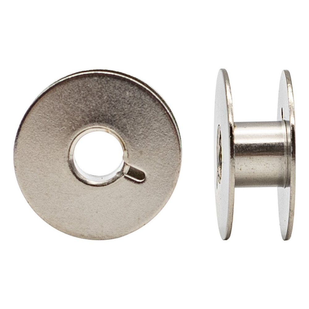 Шпулька для швейных машин d-20,7 мм, h-8,8 мм металл никель 3 шт/упак Hobby&Pro  #1