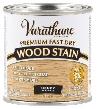 Varathane Масло для дерева Fast Dry Wood Stain 0.236 л., Медовый клен #1