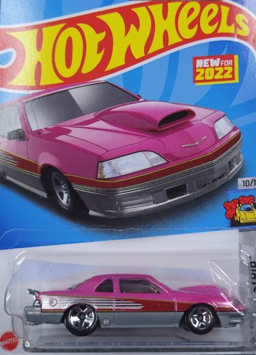 Hot Wheels Машинка базовой коллекции MATT AND DEBBIE HAYS 1988 розовая 5785/HCT25  #1