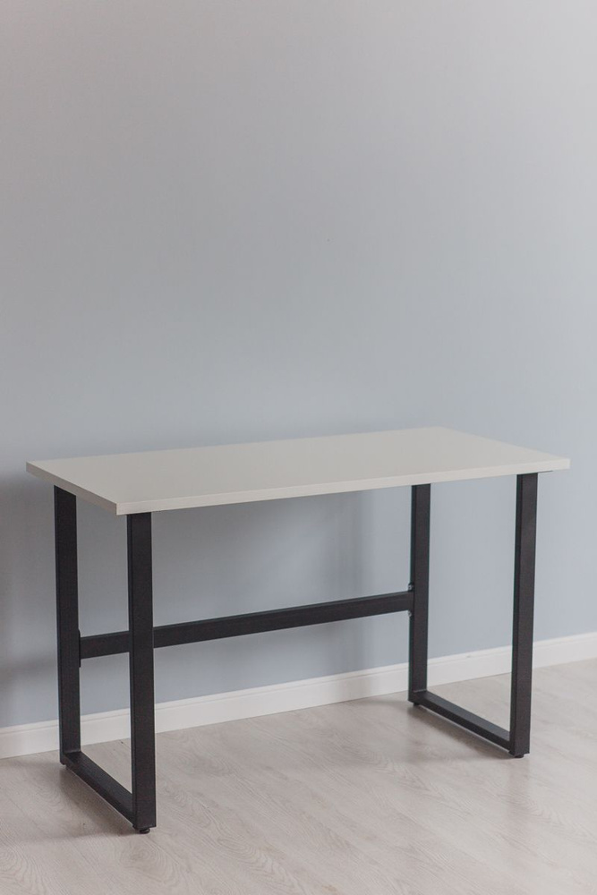 Стол компьютерный Good Desk Loft,размер 160х80х75 см, цвет белый, цвет ножек черный  #1