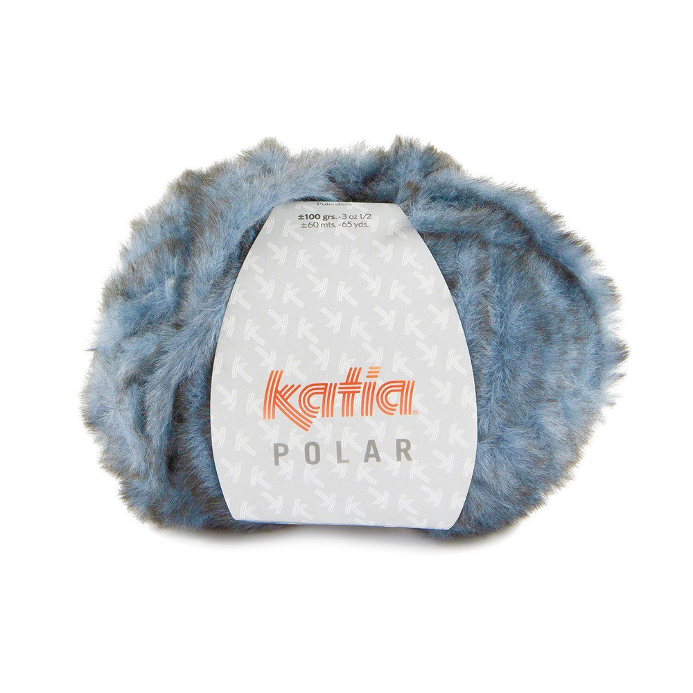 Пряжа для вязания Katia Polar 100% полиэстер (100 гр.) #1