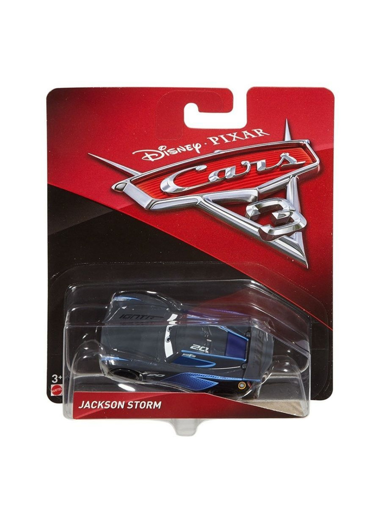 Машинка коллекционная DISNEY PIXAR Cars Mattel Герои мультфильмов Тачки JACKSON STORM DXV29/DXV34  #1