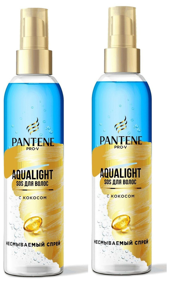 Pantene Pro-V Спрей для волос Aqua Light, 150 мл, 2 штуки #1