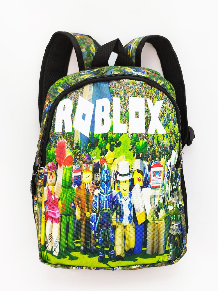 Рюкзак детский Роблокс, размер 30 х 24 см / Дошкольный рюкзачок для мальчика Roblox  #1