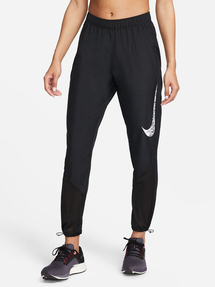 Брюки спортивные Nike W Nk Df Swoosh Run Pant #1