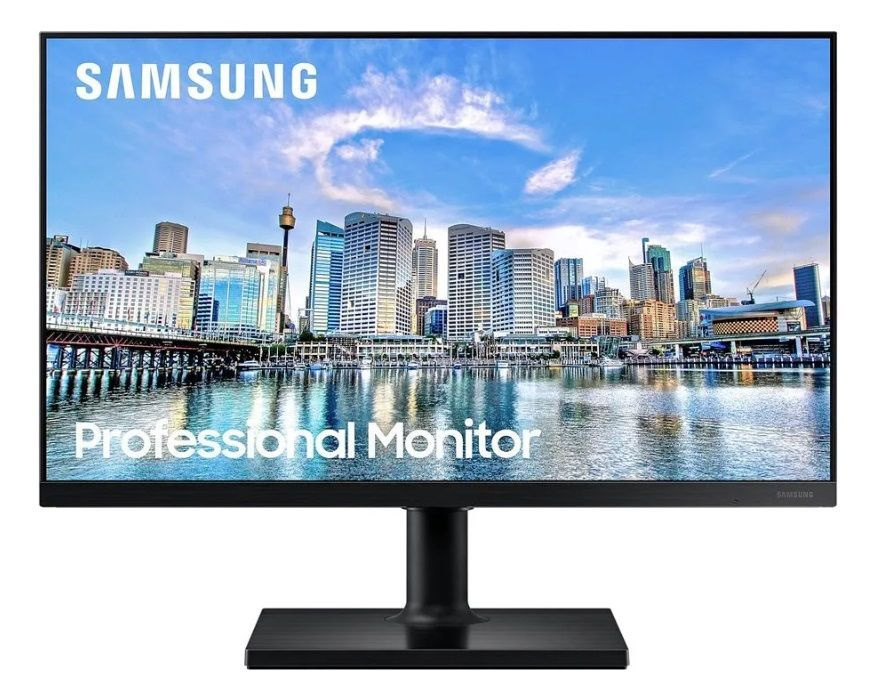 Samsung 23.8" Монитор 23.8" F24T450FQ черный IPS LED 5ms 16:9 HDMI матовая HAS Pivot 1000:1 250cd 178гр/17_2523 #1