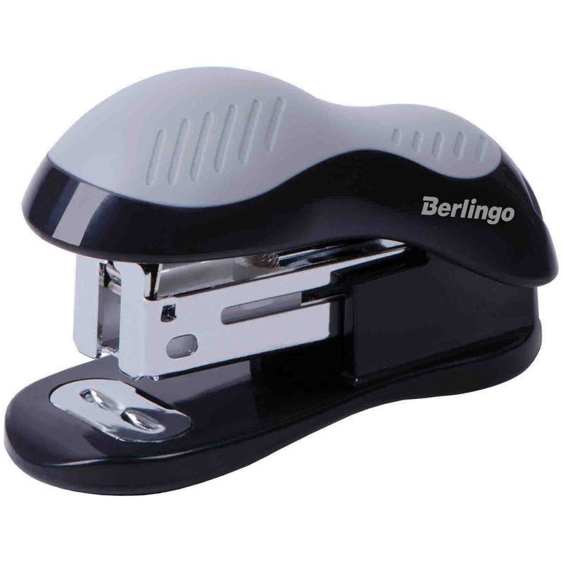 Мини-степлер Berlingo №24 6, 26 6 "Office Soft" до 15 листов, черный H15001  #1