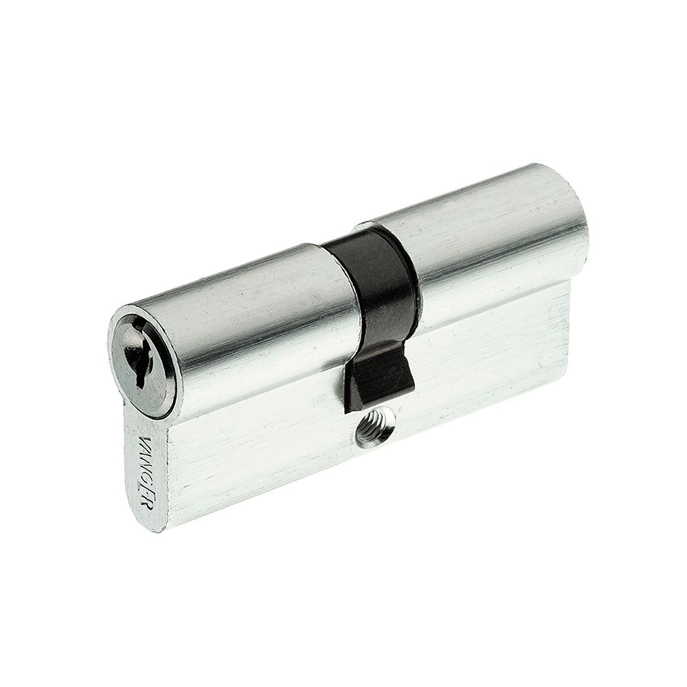 Цилиндр для замка EL70, 35х35 мм ключ-ключ никель #1