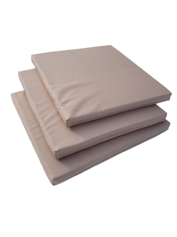 Комплект подушек для 3-х местного дивана Альтернатива, цвет бежевый  #1