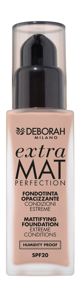 Матирующая основа Deborah Milano Extra Mat Perfection SPF 20 #1