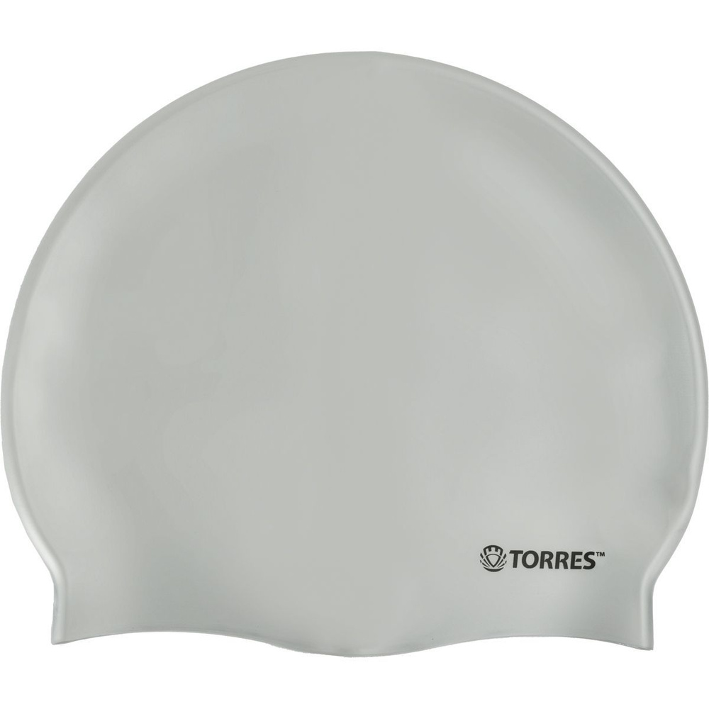 Шапочка для плавания TORRES No Wrinkle, SW-12203SV, серебристый #1