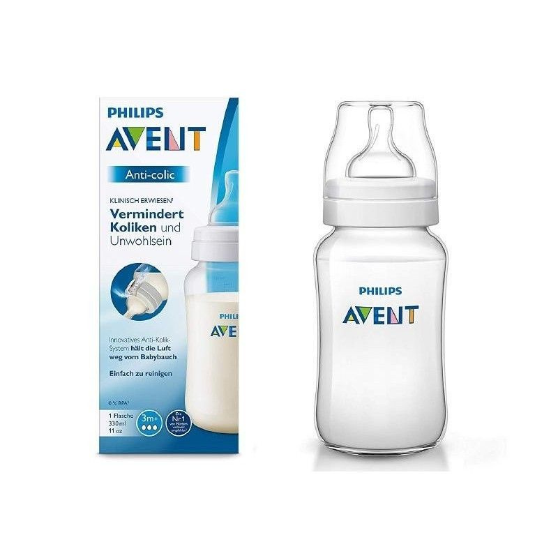 Бутылочка для кормления Philips AVENT SCF816/61 Anti-colic, 3 мес+, 330мл (SCF816/61)  #1