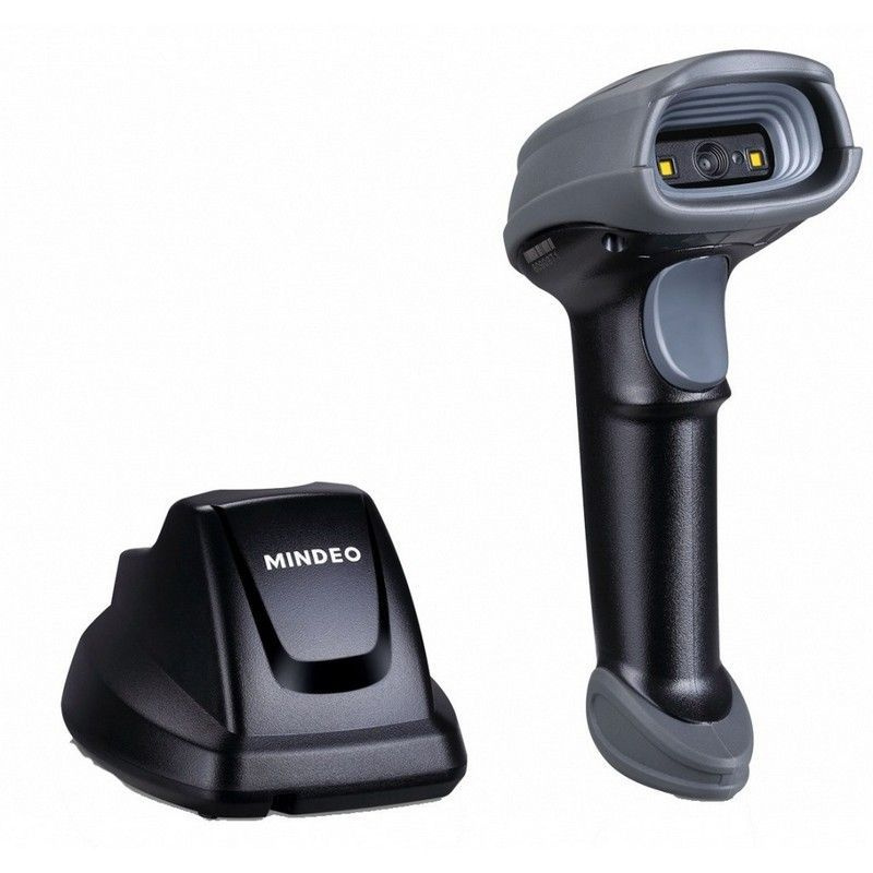 Беспроводной 2D сканер штрих-кода MINDEO CS2291s HD BT, зарядно-коммуникационная база USB  #1