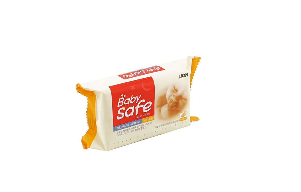 Lion Мыло для стирки детских вещей, с ароматом акации "Baby safe", 190 гр  #1