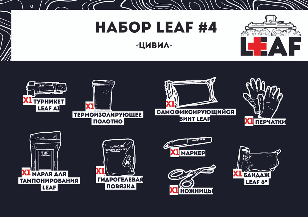 Набор LEAF #4 "Цивил" #1