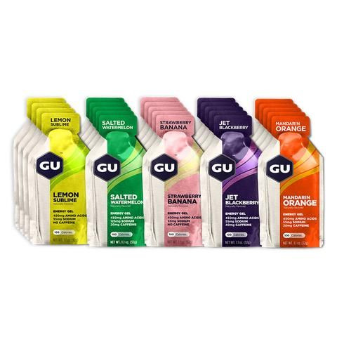 Энергетический гель GU ENERGY GU ORIGINAL ENERGY GEL Микс, 20 x 32 г (5 вкусов)  #1