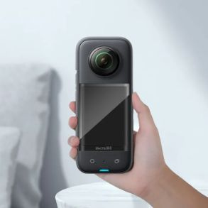 Изогнутая защитная пленка STARTRC Insta360 X3, закаленное стекло-пленка высокой четкости,  #1