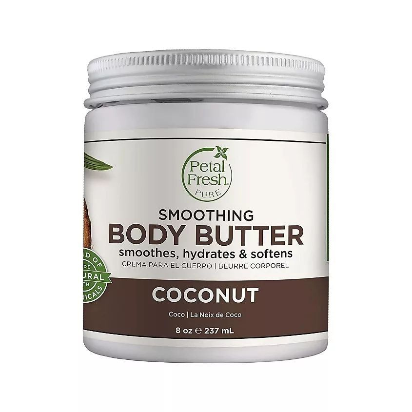 PETAL FRESH Масло для тела разглаживающее кожу с экстрактом кокоса Smoothing Body Butter Coconut, 237 #1