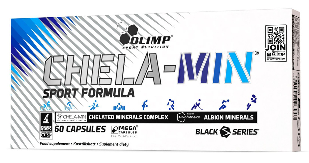 Минеральный комплекс в хелатной форме спортивный Olimp Chela-Min Sport Formula Mega Caps 60 капсул  #1