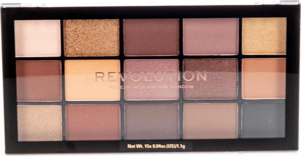 Makeup Revolution / Мейкап Революшн Тени для век сухие Re-Loaded Velvet Rose перламутровые, матовые бархатная #1